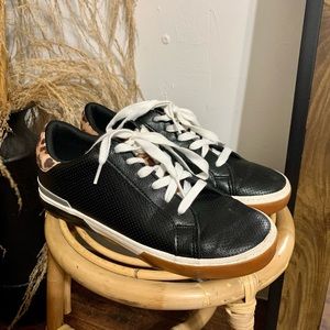 Black/Leopard Shoes